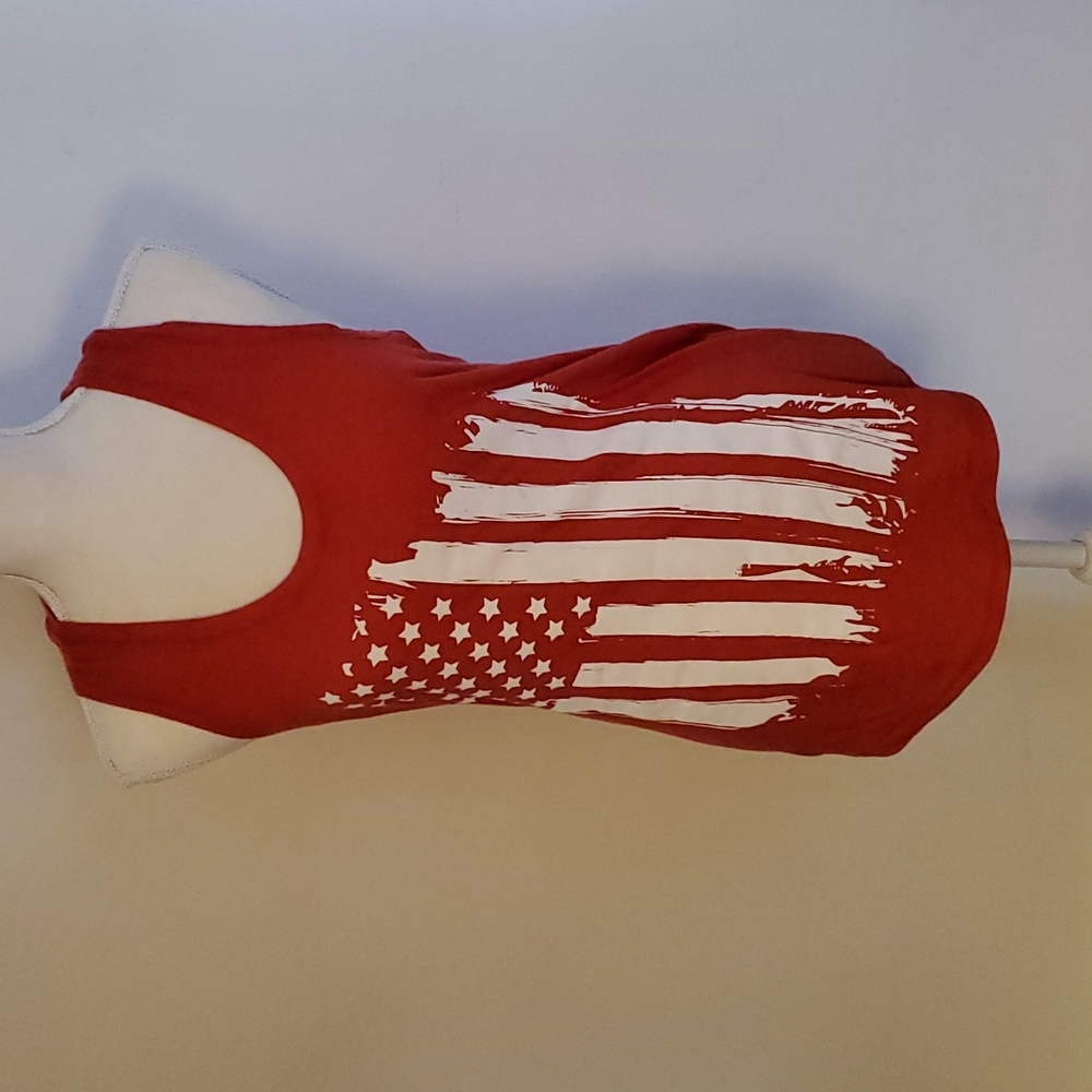 Small Nine Line American Tank Top